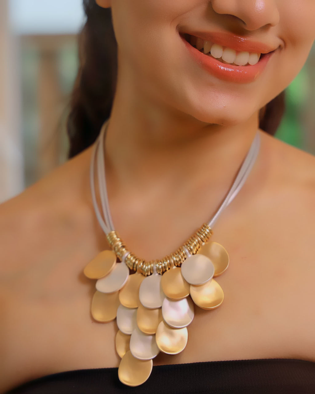 Layered Disc Necklace