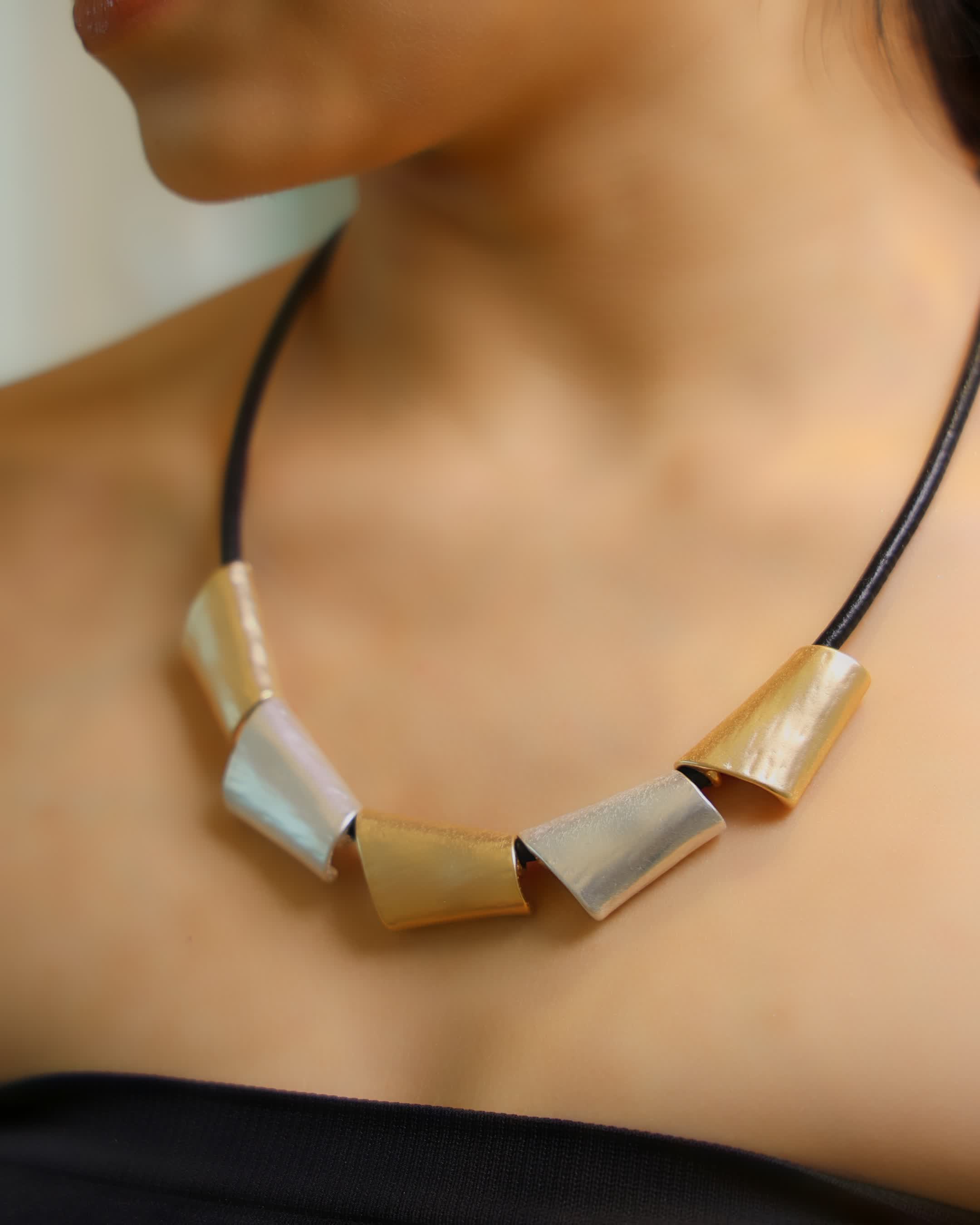 Geometric Necklace