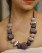 Smoke and Frost Necklace