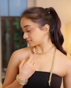 Regal Snake Necklace and Bracelet