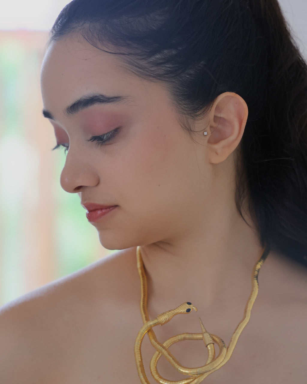 Snake Wrap Necklace
