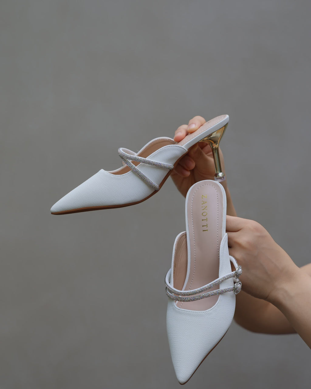 White Diamond Stilletos