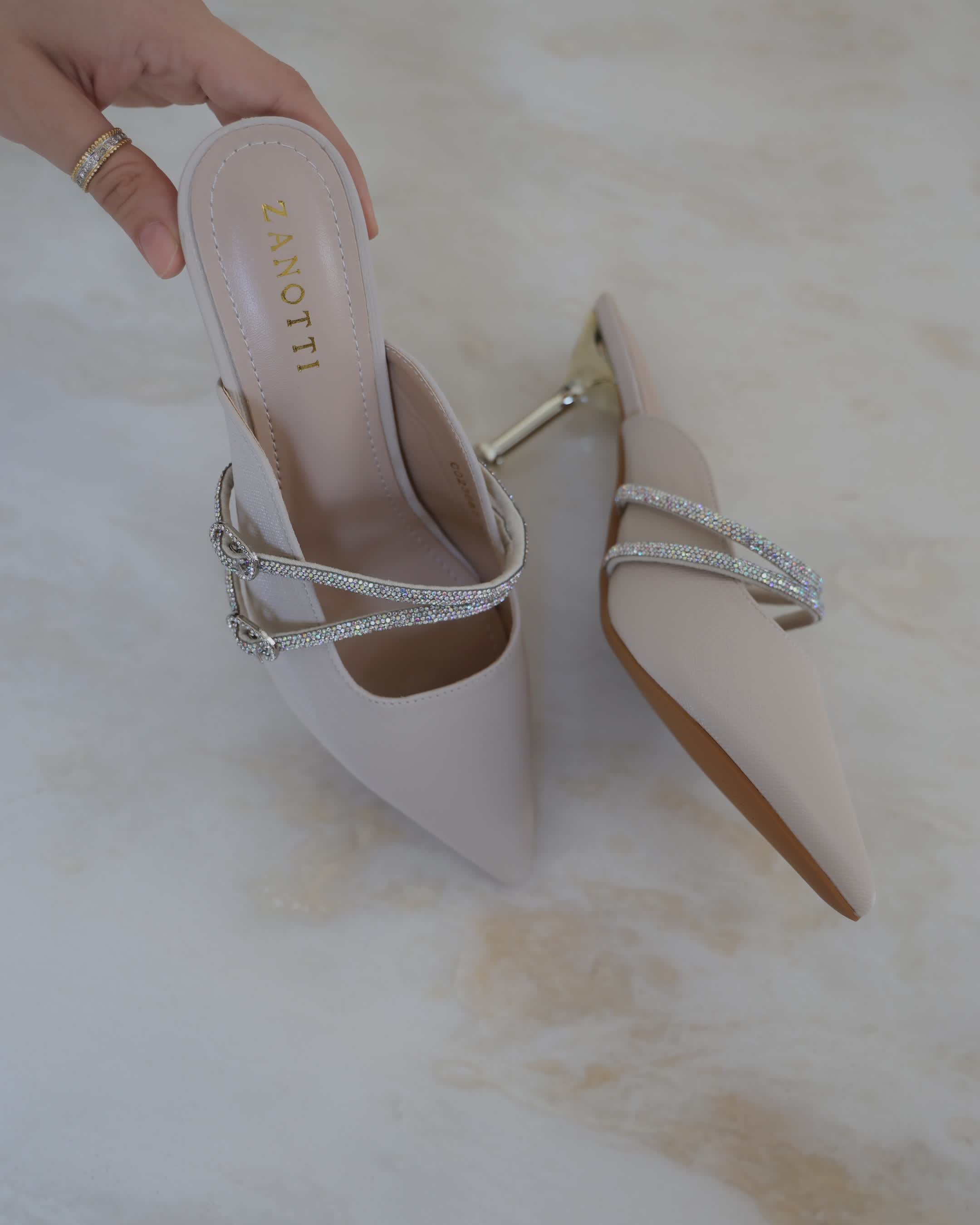 Beige Stilletos