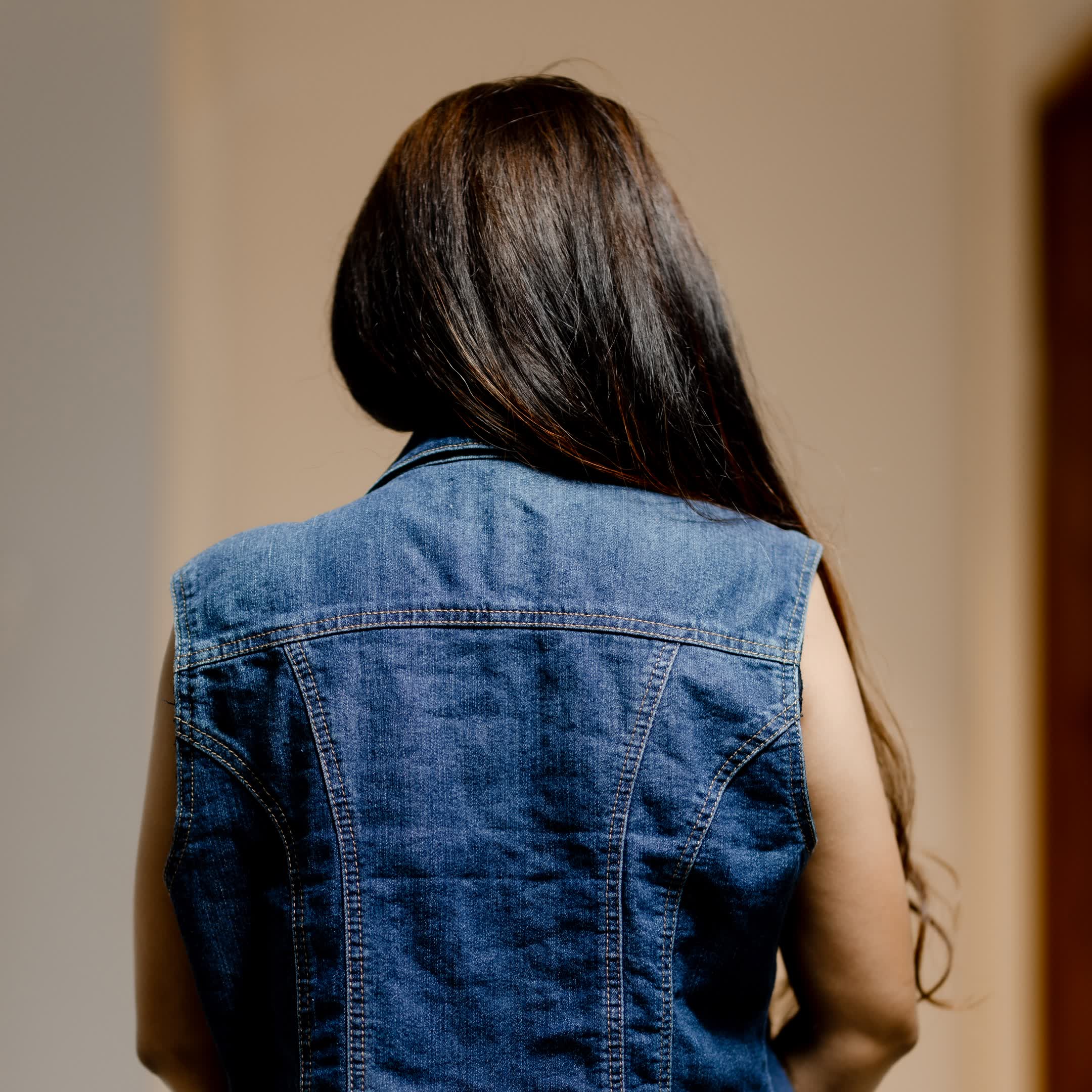 Dark Blue Straight Fit Jacket