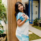 Ocean Drift Crush Dress