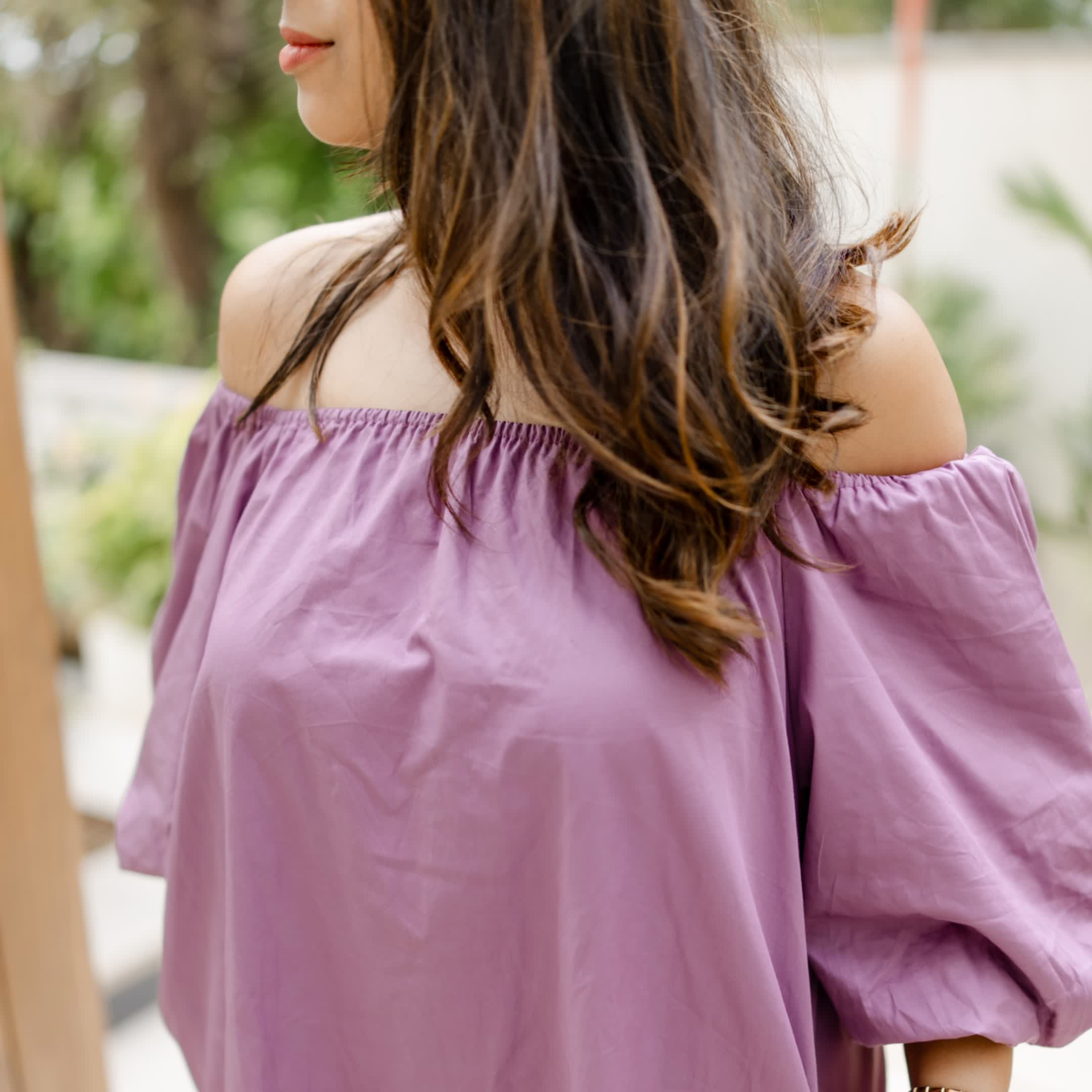 Lavender Aura Cotton Dress
