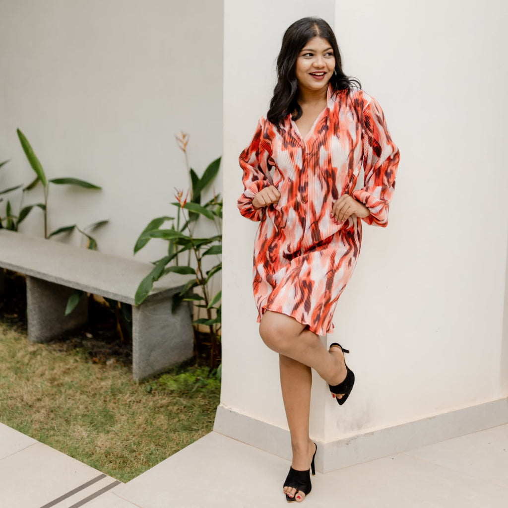 Ember Flow Mini Dress