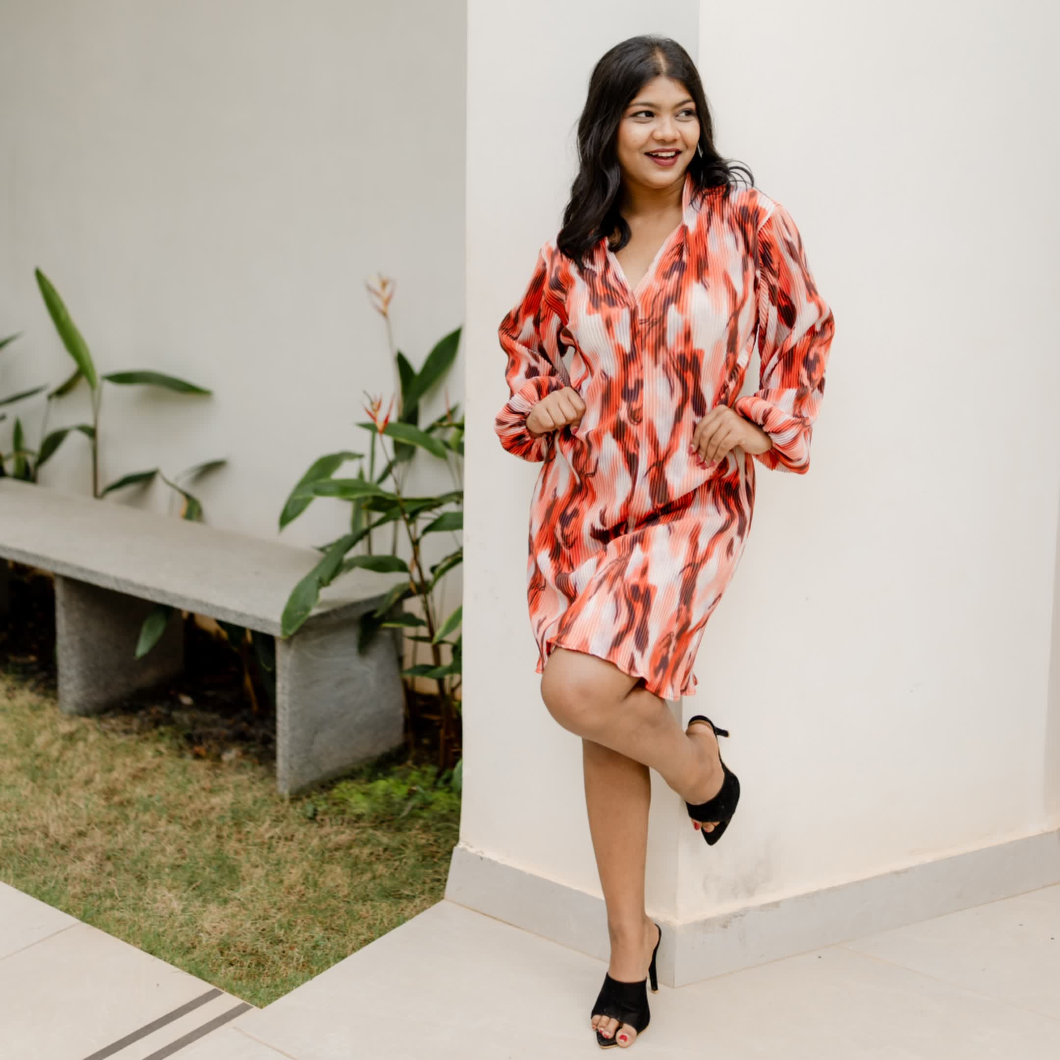 Ember Flow Mini Dress
