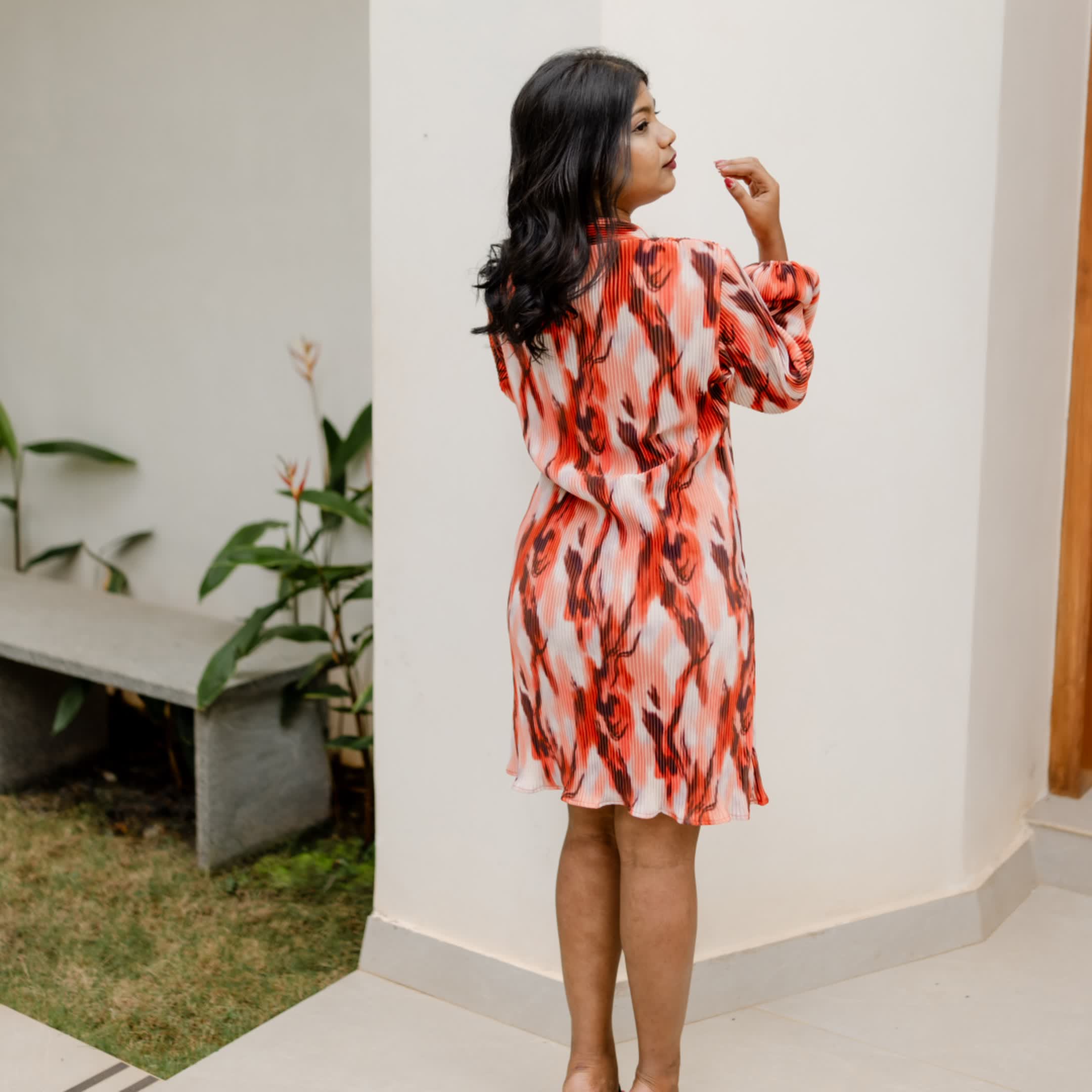 Ember Flow Mini Dress