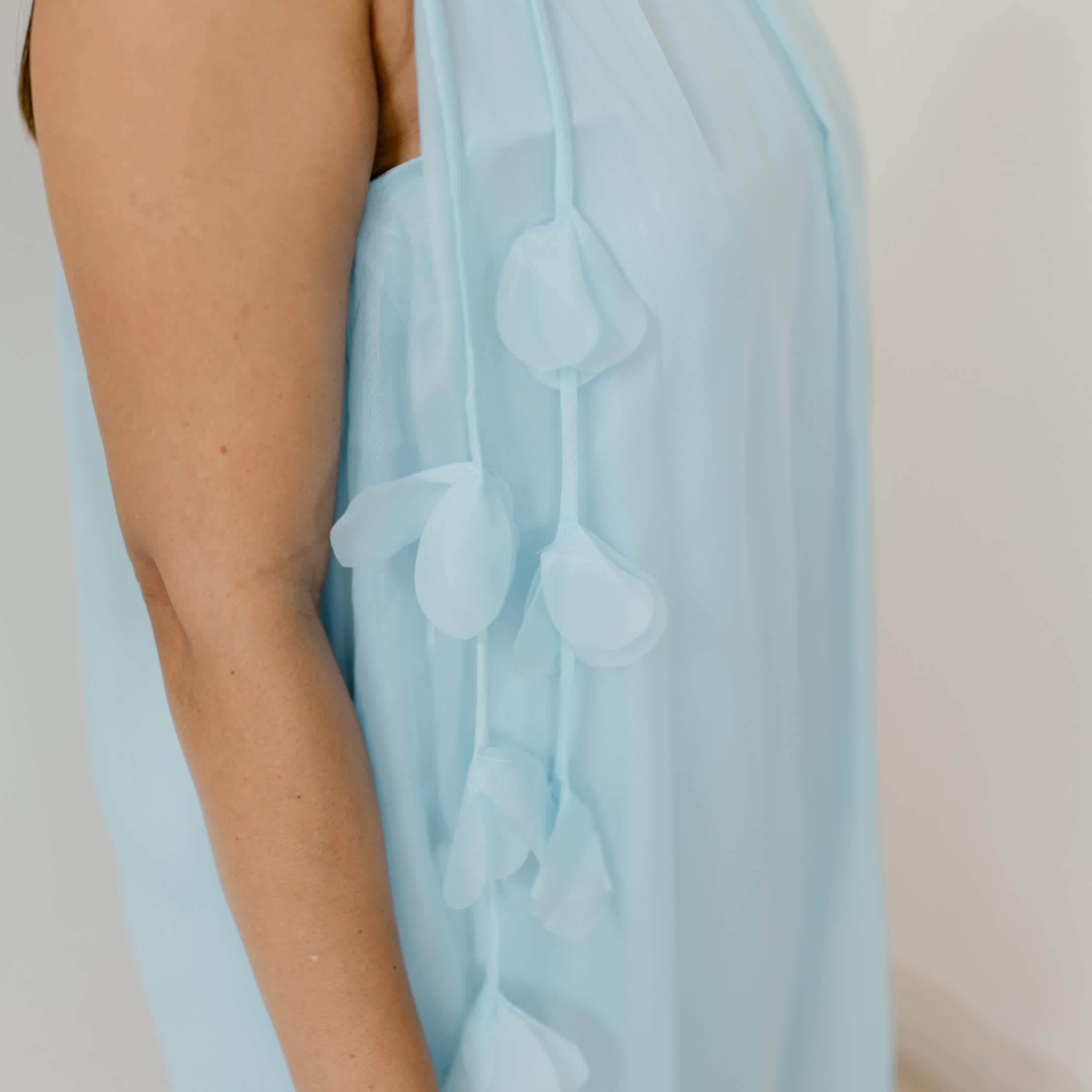 Blue formal dress