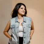 Light blue denim jacket