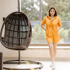 Tangerine Twist Cotton dress