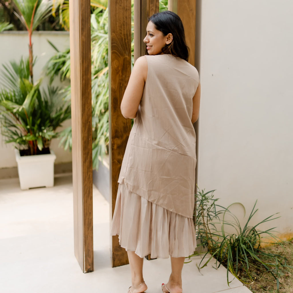 Cocoa Calm Cotton Dress