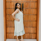 Olive Hour cotton dress