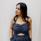 Smart denim dress