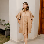 Chestnut Cotton Dress