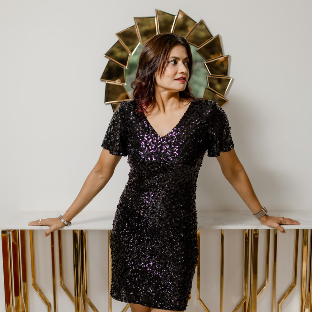 Midnight Luxe dress black