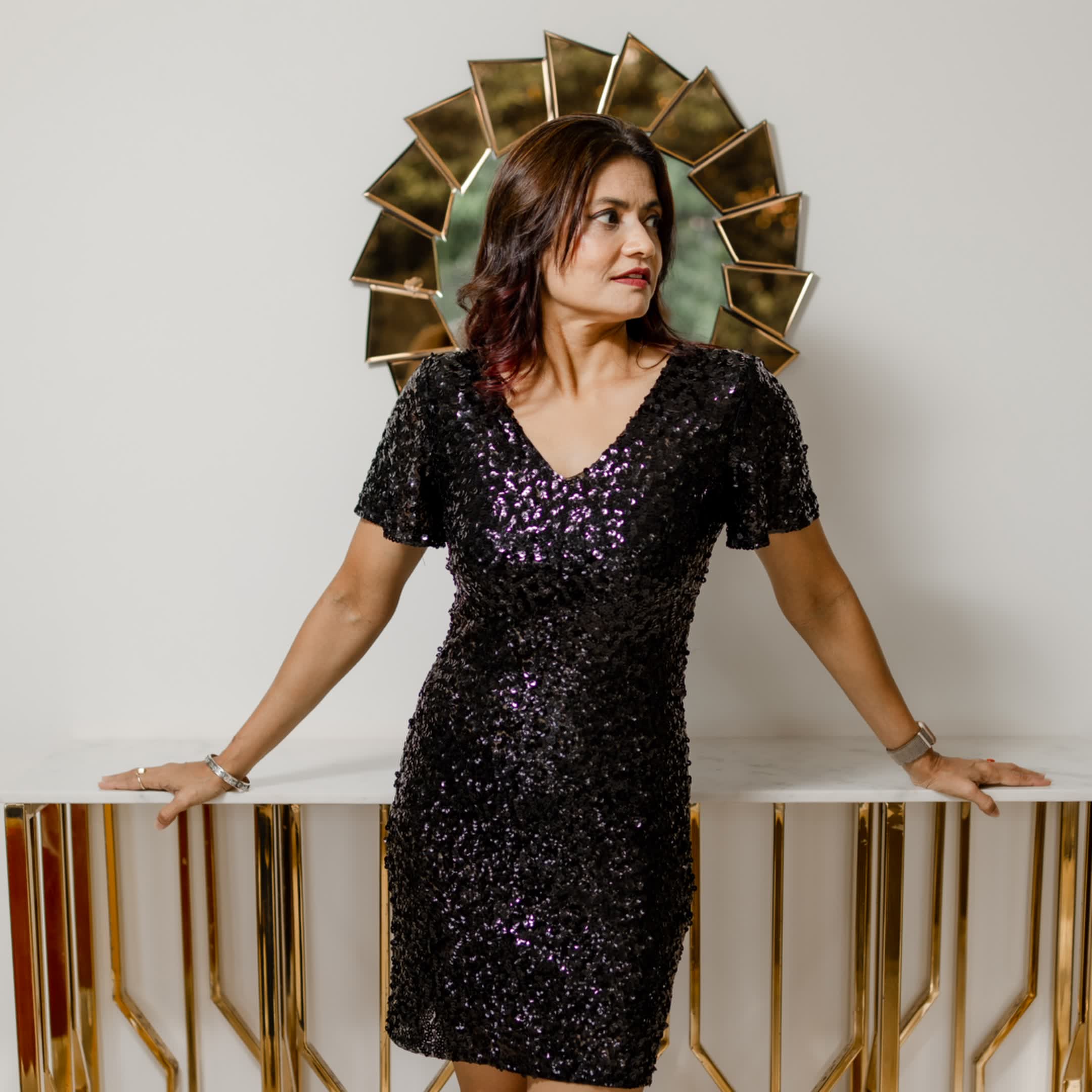 Midnight Luxe dress black