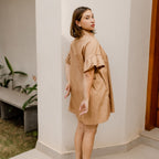 Chestnut Cotton Dress