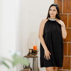 Black formal dress