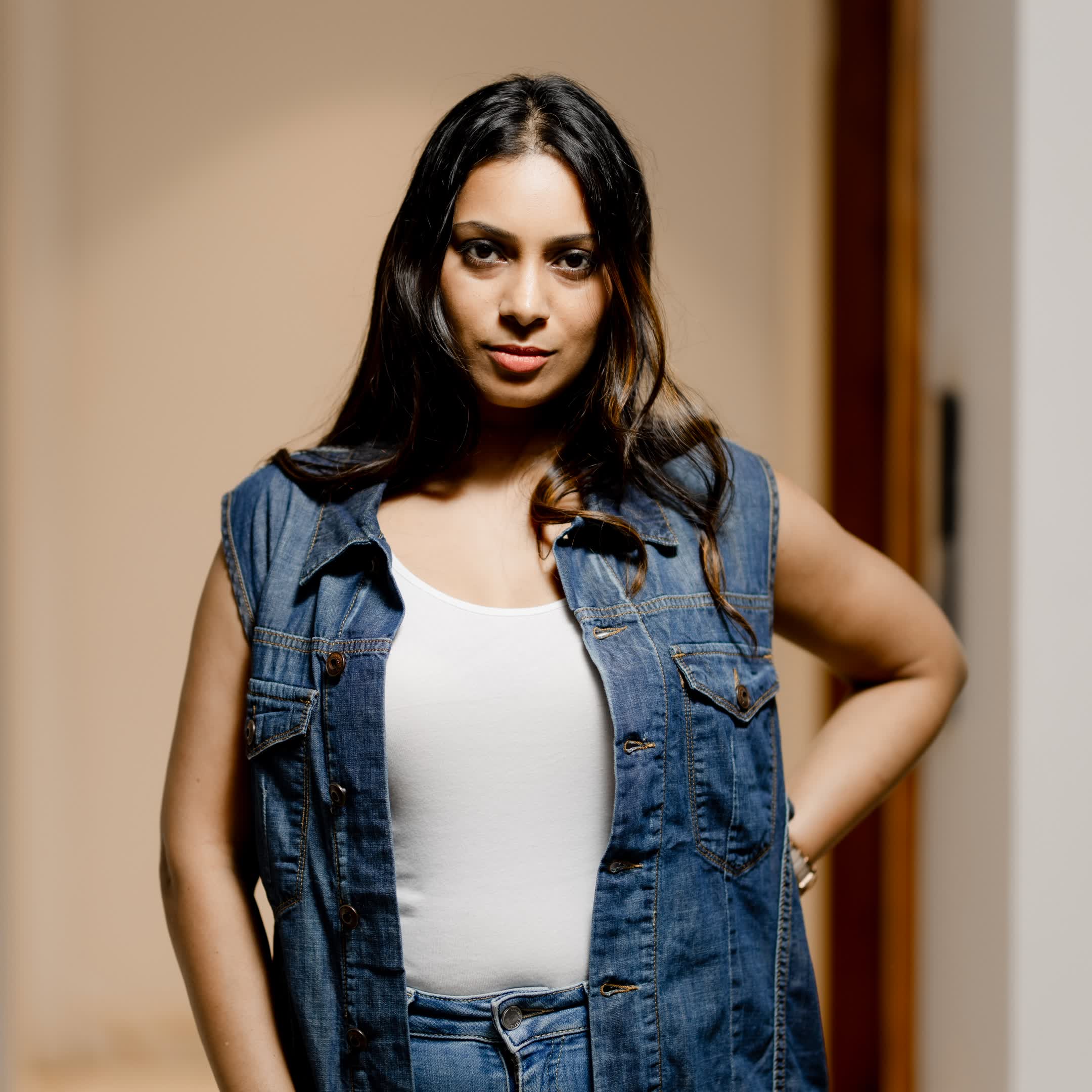 Denim jacket dark blue
