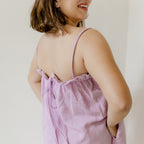 Pink corduroy dress