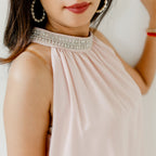 Powder Pink Semi Formal dress