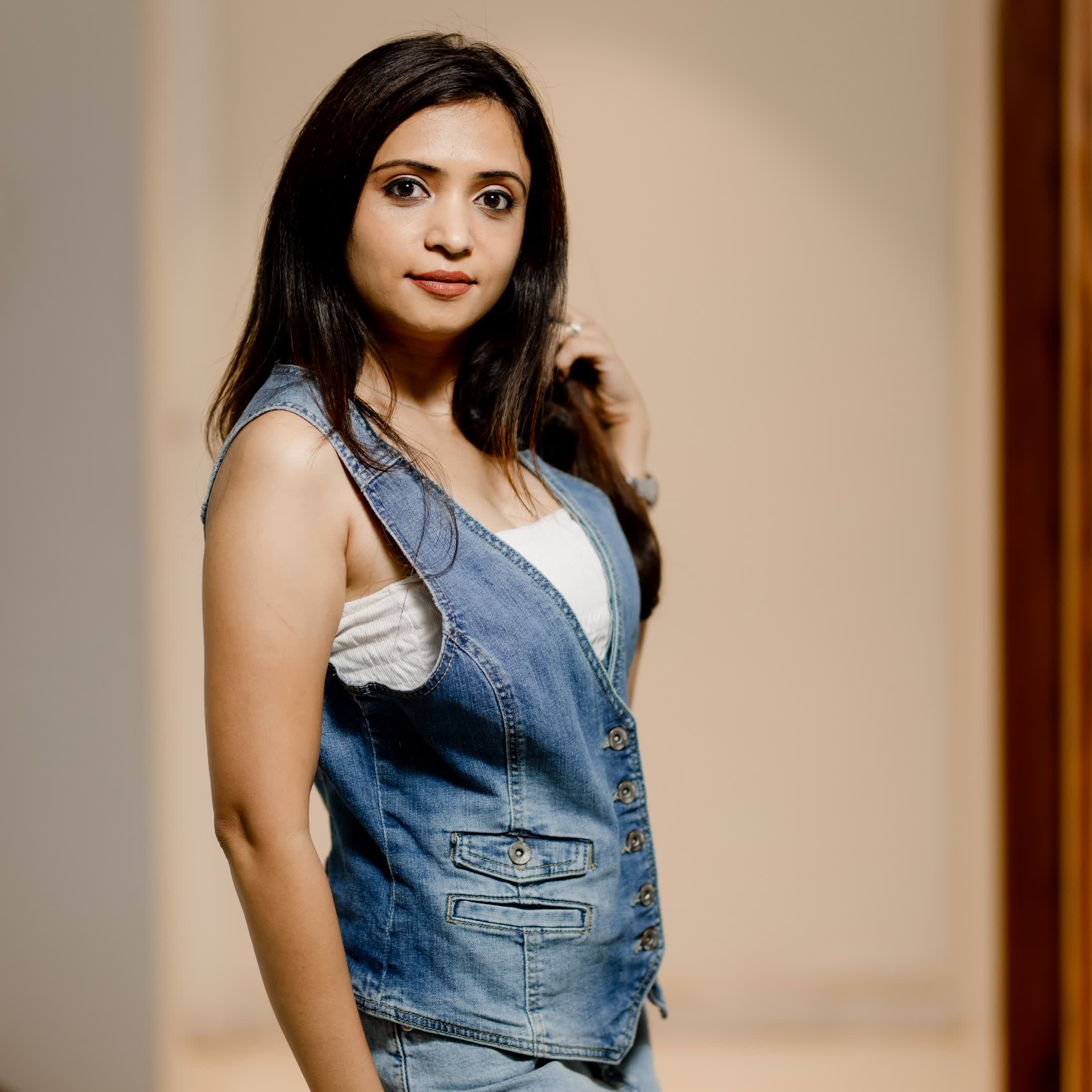 Denim Waistcoat Jacket