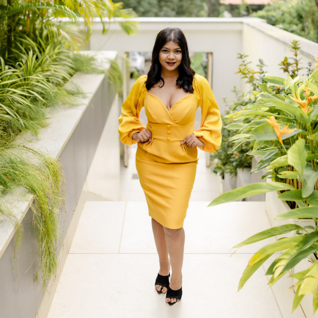 Golden Hour formal dress