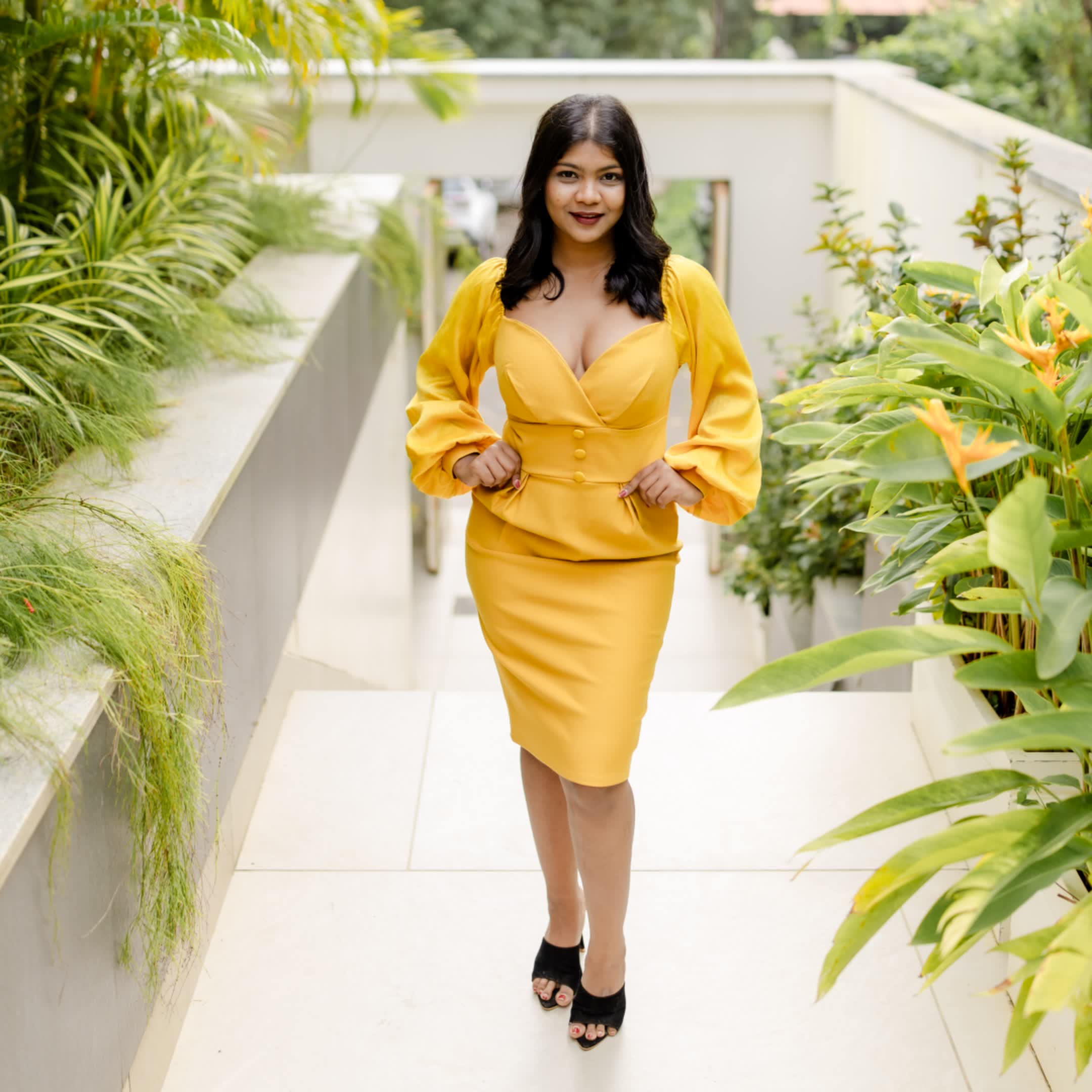 Golden Hour formal dress